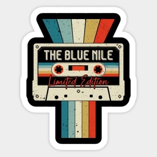 Graphic The Blue Nile Proud Name Cassette Tape Vintage Birthday Gifts Sticker